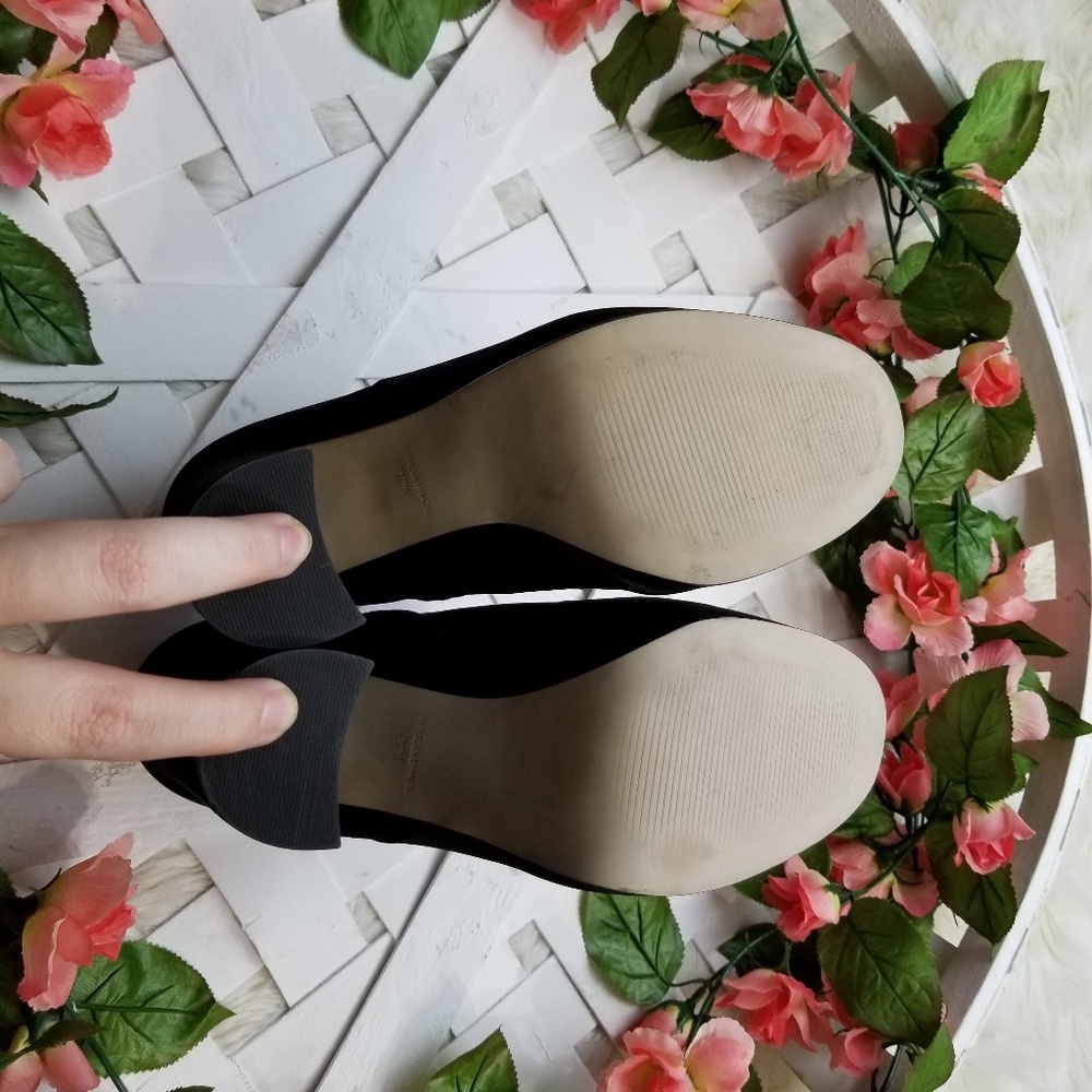 Steve Madden 9 suede black booty Jolte platform - Picture 5 of 8